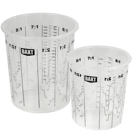 Calibrated Mixing Cup - Product Range